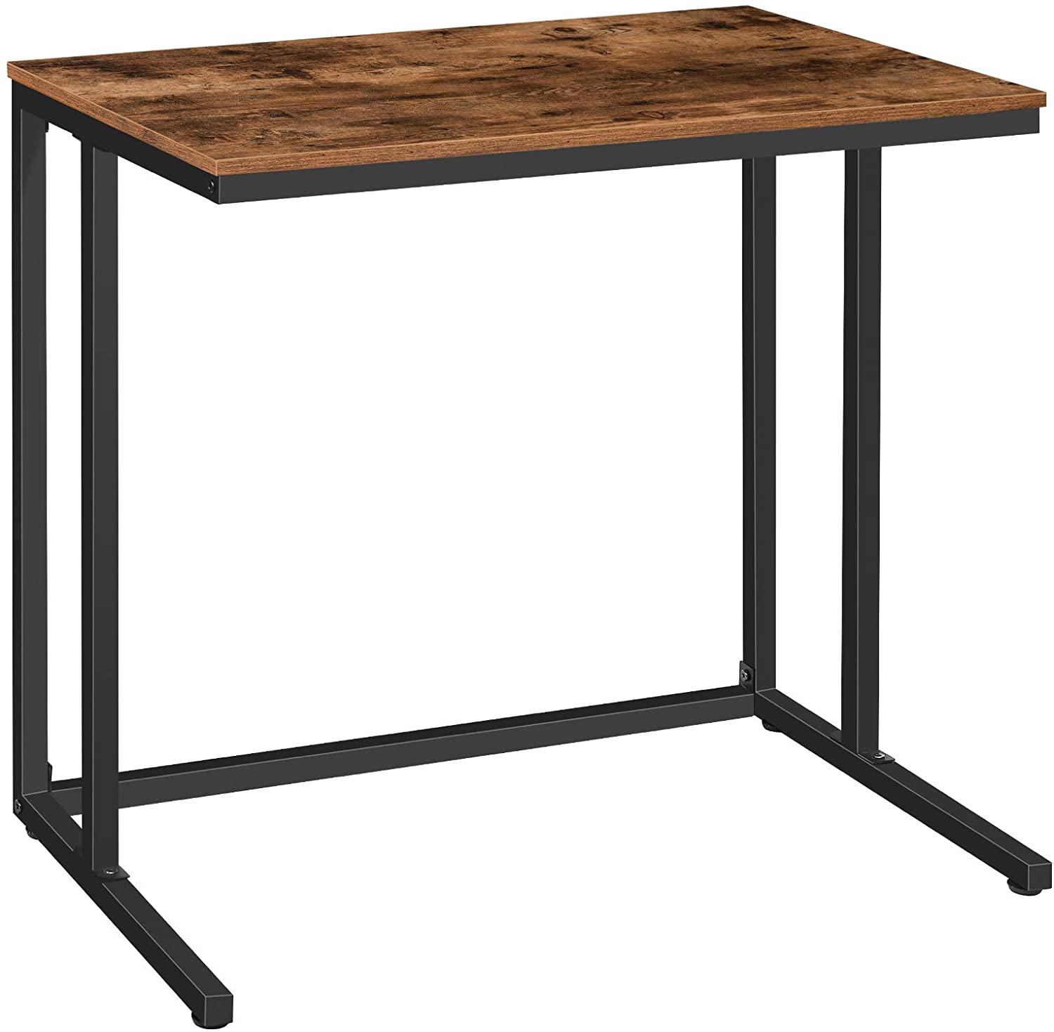 Computertafel Klein pc-tafel - bureautafel voor thuiskantoor - 80 x 50 x 76 cm - FurniLux