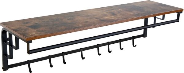 Furnilux - Wand kapstok De Luxe 110 cm