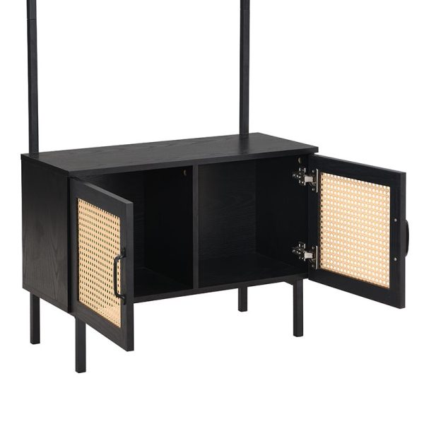 Furnilux kapstok - Ambon - 70 x 32 x 175 cm - Afbeelding 4
