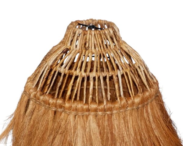 Furnilux - Handgemaakte Hanglamp van Bananenvezel – Duurzaam & Natuurlijk Design - Afbeelding 5