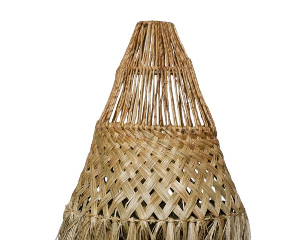 Furnilux - Hanglamp van Mendonggras – Handgemaakt & Boho Stijl met gevlochten patroon - Afbeelding 2