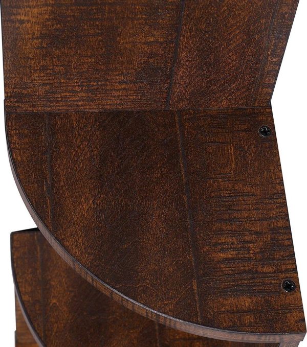 Wandrek Bolt - Bruin - 19,5x19,5x123 cm - Afbeelding 5