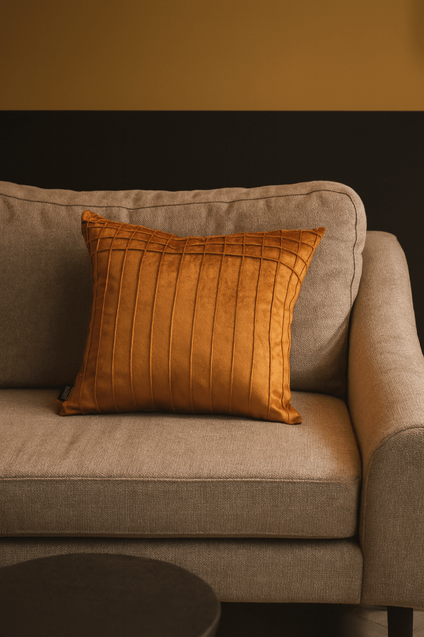 Sierkussen Lyo Brown 45 x 45 cm - Afbeelding 2