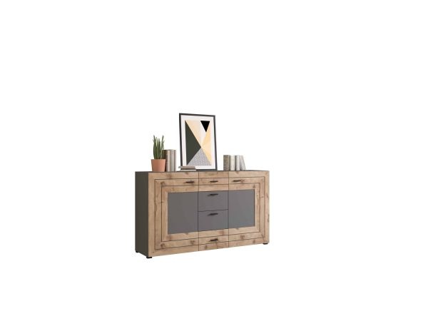 Freno dressoir grijs Nox Eiken NB