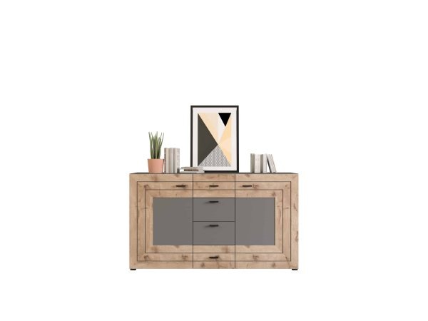 Freno dressoir grijs Nox Eiken NB - Afbeelding 2