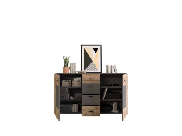 Freno dressoir grijs Nox Eiken NB - Afbeelding 3