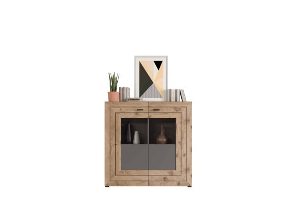 Freno highboard grijs Nox Eiken NB - Afbeelding 2