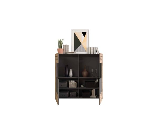 Freno highboard grijs Nox Eiken NB - Afbeelding 3