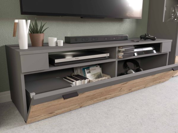 Freno TV element grijs Nox Eiken NB - Afbeelding 5