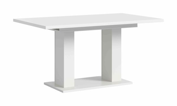 Motion eettafel D uitschuifbaar wit NB wit NB