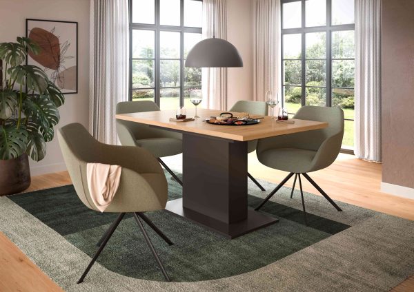 Motion eettafel kolom uitschuifbaar Artisan NB grijs NB - Afbeelding 3