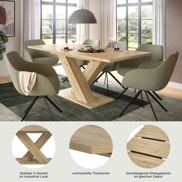 Motion uitschuifbare eettafel Artisan NB Artisan NB - Afbeelding 5