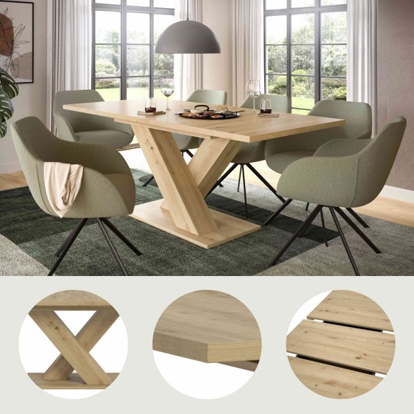 Motion uitschuifbare eettafel Artisan NB Artisan NB - Afbeelding 9