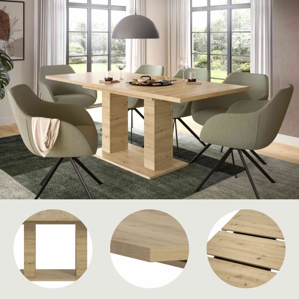 Motion eettafel D uitschuifbaar Artisan NB Artisan NB - Afbeelding 9