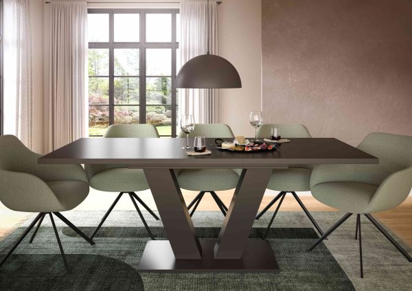 Motion uitschuifbare eettafel grijs NB grijs NB - Afbeelding 7