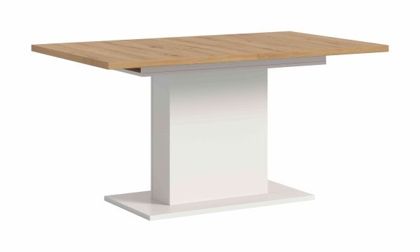Motion eettafel kolom uitschuifbaar Artisan NB wit NB