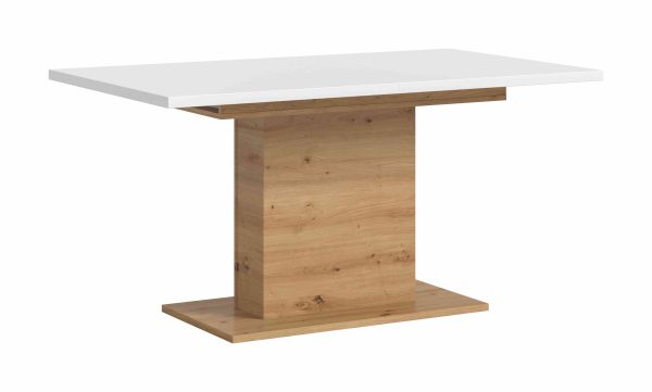 Motion eettafel kolom uitschuifbaar Artisan NB wit NB