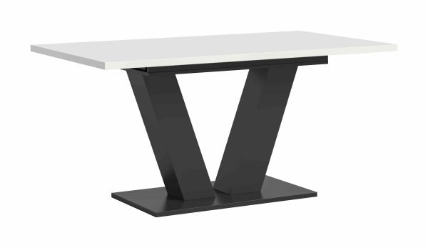 Motion uitschuifbare eettafel wit NB grijs NB