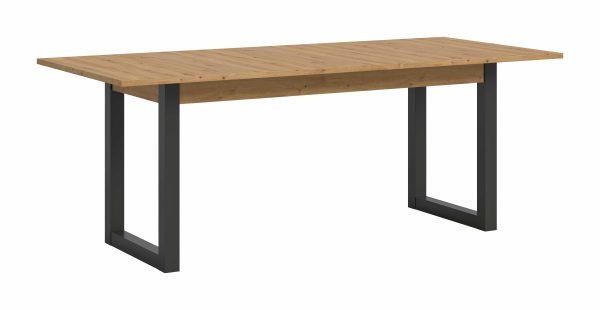 Seattle uitschuifbare eettafel Artisan NB grijs NB - Afbeelding 8