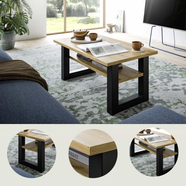 Seattle salontafel Artisan NB grijs NB - Afbeelding 9