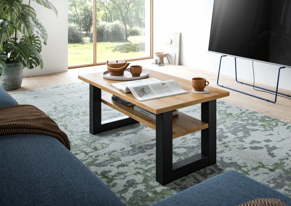 Seattle salontafel Artisan NB grijs NB - Afbeelding 4
