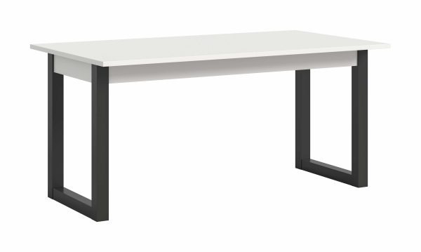 Seattle uitschuifbare eettafel wit NB grijs NB