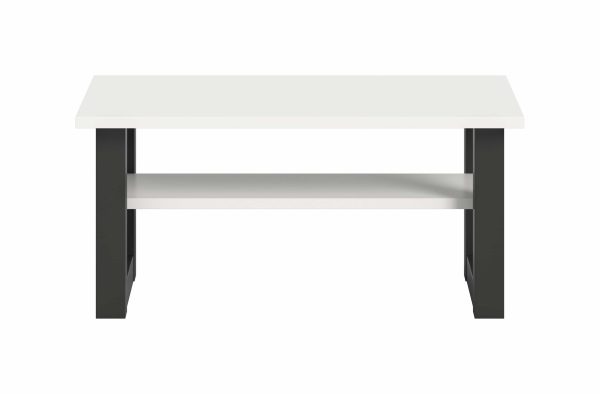 Seattle salontafel wit NB grijs NB - Afbeelding 2