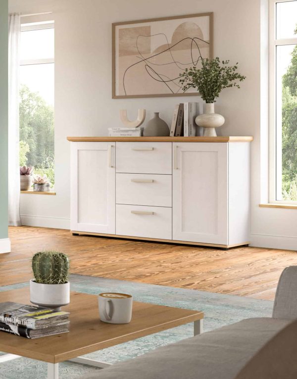 Verona Sideboard Sibiu Larch NB Artisan Oak NB - Afbeelding 5