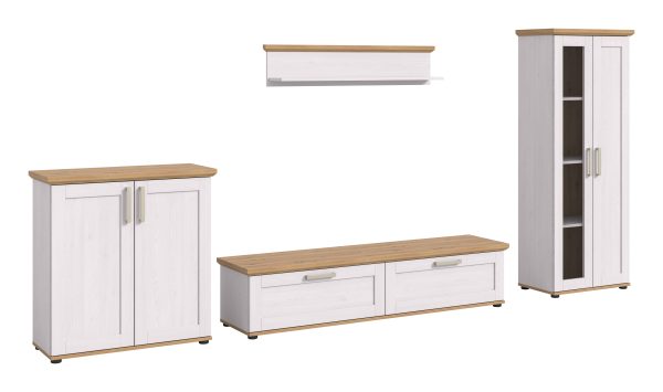 Woonkamercombinatie Verona Sibiu Larch NB Artisan Oak NB