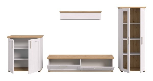 Woonkamercombinatie Verona Sibiu Larch NB Artisan Oak NB - Afbeelding 3