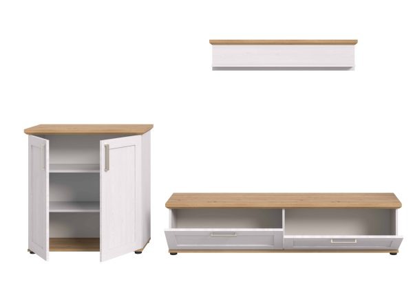 Woonkamercombinatie Verona Sibiu Larch NB Artisan Oak NB - Afbeelding 3