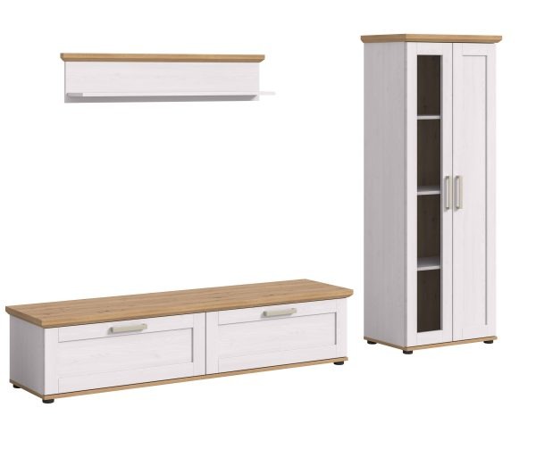 Woonkamercombinatie Verona Sibiu Larch NB Artisan Oak NB
