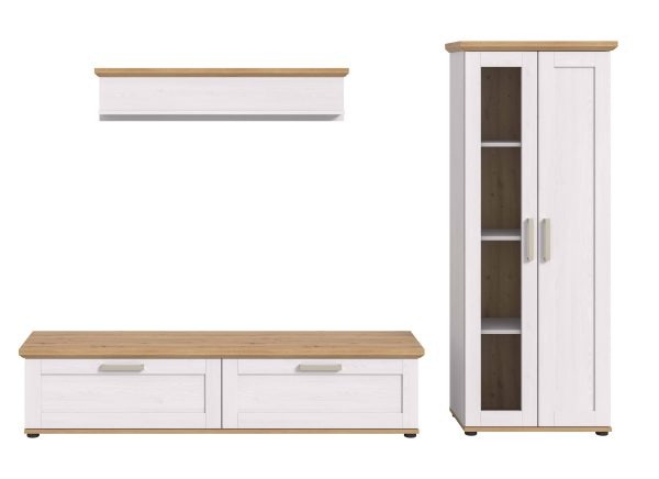 Woonkamercombinatie Verona Sibiu Larch NB Artisan Oak NB - Afbeelding 2
