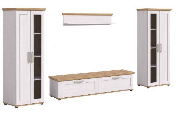 Woonkamercombinatie Verona Sibiu Larch NB Artisan Oak NB