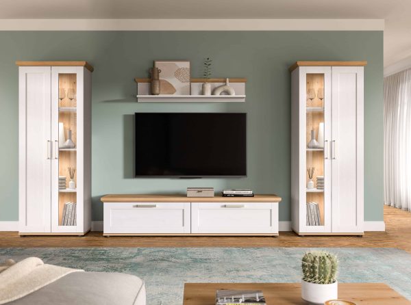 Woonkamercombinatie Verona Sibiu Larch NB Artisan Oak NB - Afbeelding 4
