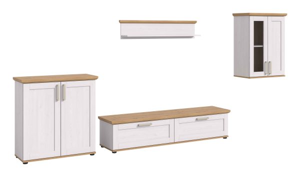 Woonkamercombinatie Verona Sibiu Larch NB Artisan Oak NB