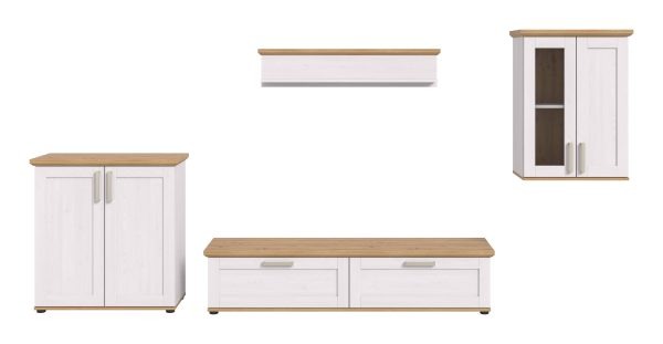 Woonkamercombinatie Verona Sibiu Larch NB Artisan Oak NB - Afbeelding 2