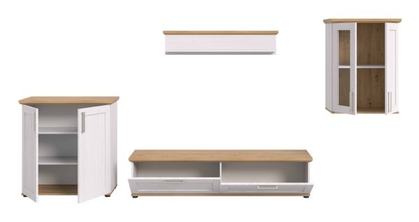 Woonkamercombinatie Verona Sibiu Larch NB Artisan Oak NB - Afbeelding 3