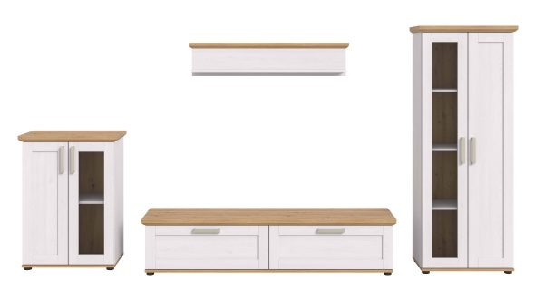 Woonkamercombinatie Verona Sibiu Larch NB Artisan Oak NB - Afbeelding 2