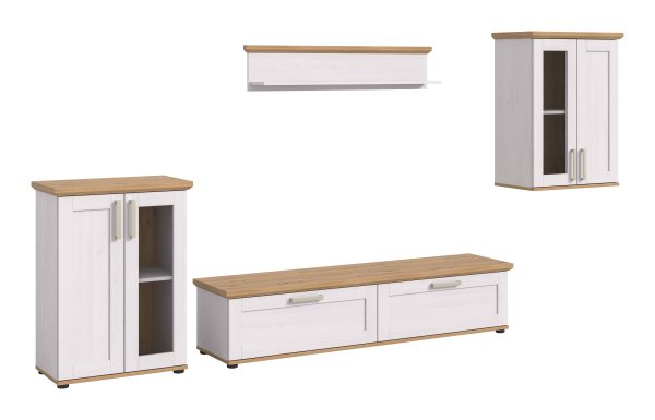 Woonkamercombinatie Verona Sibiu Larch NB Artisan Oak NB
