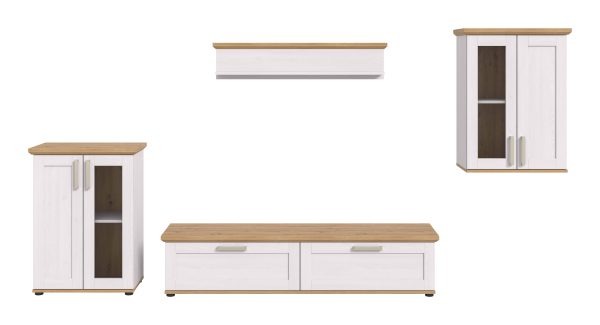 Woonkamercombinatie Verona Sibiu Larch NB Artisan Oak NB - Afbeelding 2