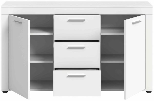 Jam dressoir wit melamine - Afbeelding 3