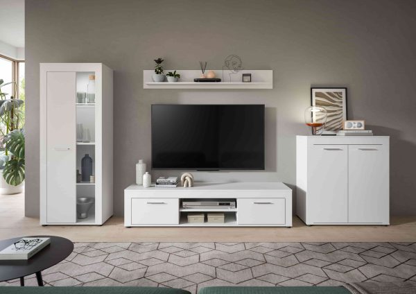 Jam woonkamercombinatie wit melamine - Afbeelding 6