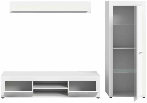 Jam woonkamercombinatie wit melamine - Afbeelding 3