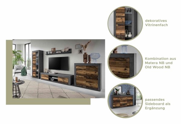 Jam Sideboard Old Wood NB Matera NB - Afbeelding 6