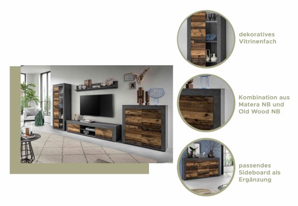 Jam Living Combinatie Oud Hout NB Matera NB - Afbeelding 8