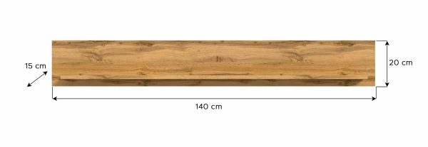 Jam wandplank Wotan eiken NB - Afbeelding 3