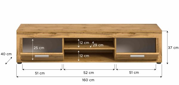 Jam Lowboard Wotan Oak NB - Afbeelding 4