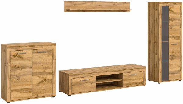 Jam woonkamercombinatie Wotan Oak NB