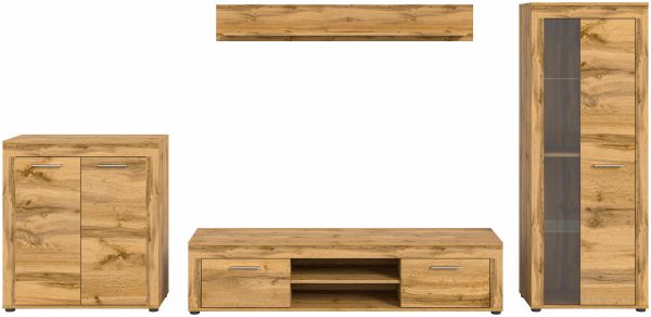 Jam woonkamercombinatie Wotan Oak NB - Afbeelding 2